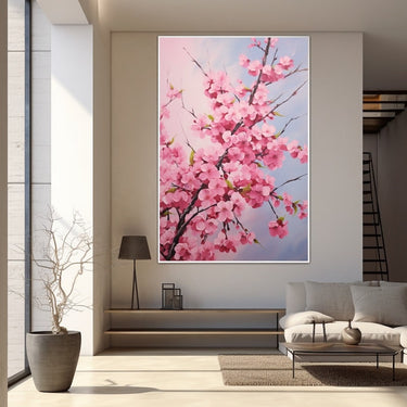 Cherry Blossom Oil Painting
